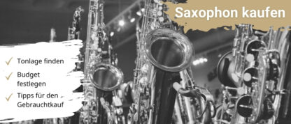 Saxophon kaufen